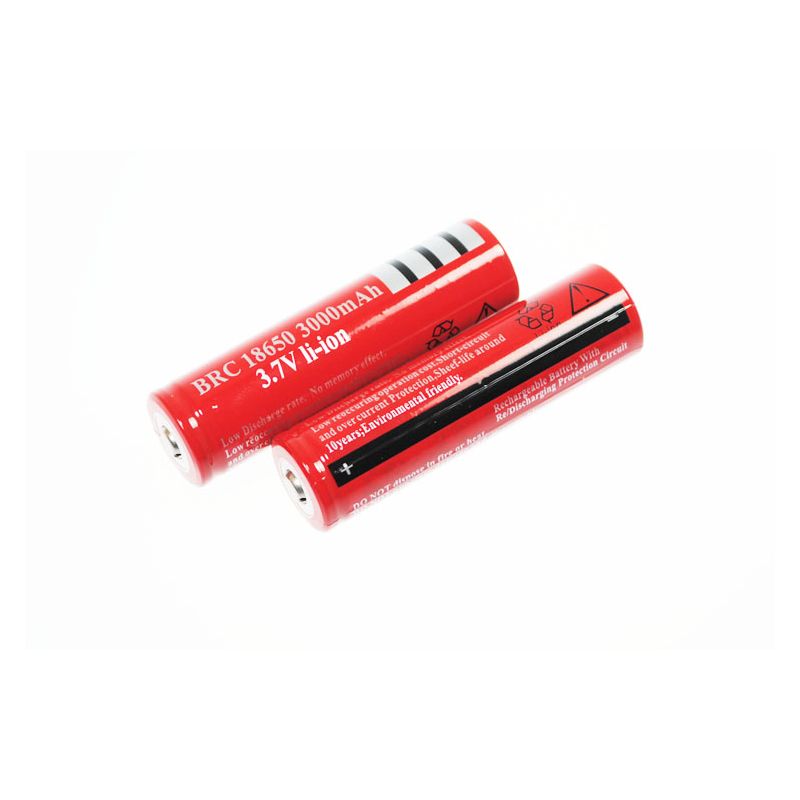 ULTRAFIRE BRC 3000mAh 3.7 V Li-ion Batteria Ricaricabile 18650 Alta Capacità Compatibilità Universale Dispositivi Elettronici Offerta Promozione Alta Performance