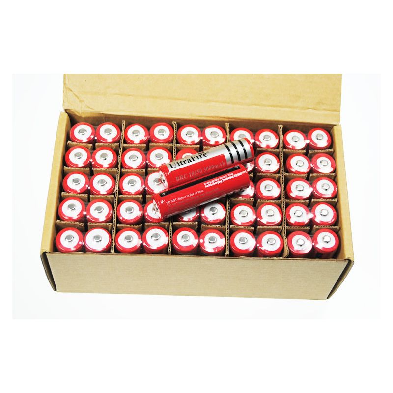 ULTRAFIRE BRC 3000mAh 3.7 V Li-ion Batteria Ricaricabile 18650 Alta Capacità Compatibilità Universale Dispositivi Elettronici Offerta Promozione Alta Performance