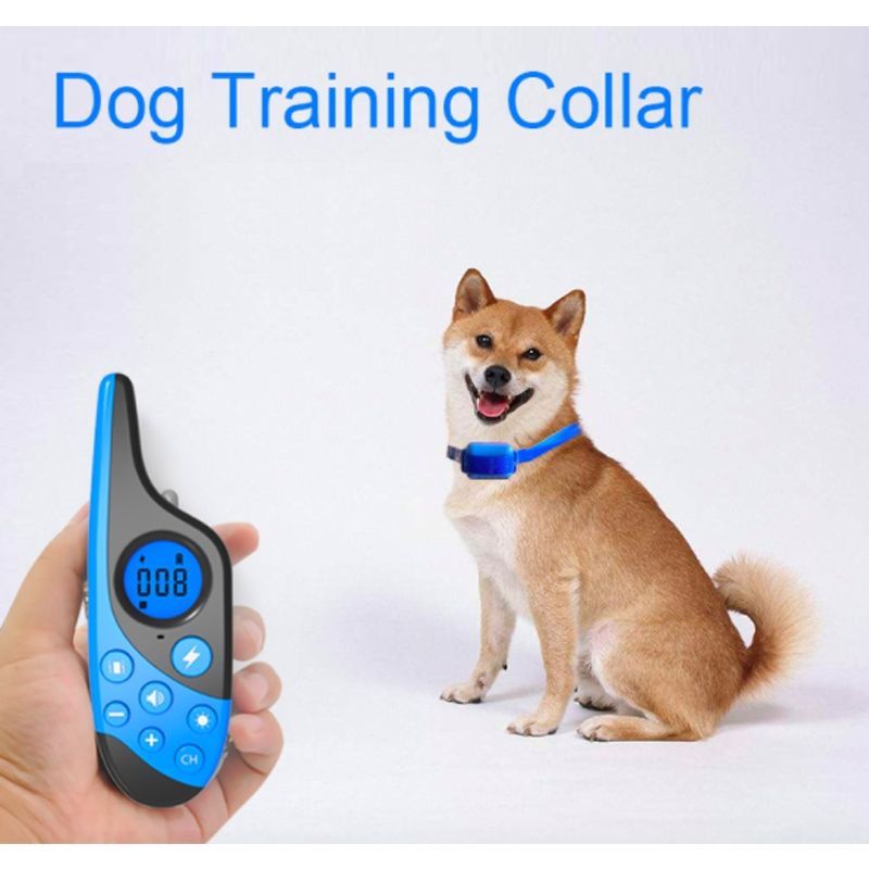Collare Elettronico per Cani 2021 con Telecomando 500m e Collare Impermeabile Ideale per Addestramento Obbedienza Cani Supporto Multi-Cane Ricarica USB Facile e Veloce
