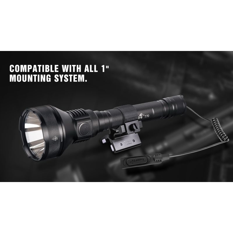 TrustFire T70 Kit XHP35 HI 2300 lumen torcia LED ricaricabile lunga distanza ideale per escursionismo e caccia alta potenza torcia portatile per sicurezza all'aperto nuova torcia
