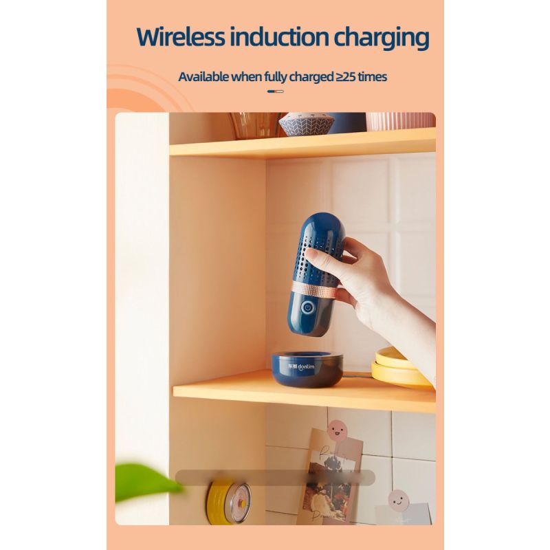 Donlim Disinfettante Verdure Lavastoviglie Lavaggio Capsule Dispositivo Cucina per Sicurezza Alimentare Rimozione Pesticidi Sanificazione Salute Design Intuitivo e Batteria Ricaricabile