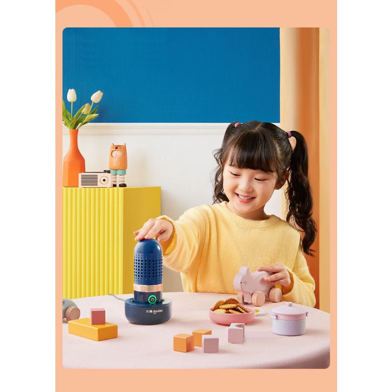 Donlim Disinfettante Verdure Lavastoviglie Lavaggio Capsule Dispositivo Cucina per Sicurezza Alimentare Rimozione Pesticidi Sanificazione Salute Design Intuitivo e Batteria Ricaricabile