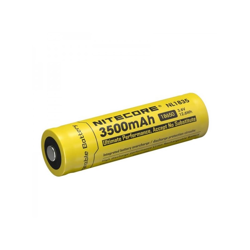 Nitecore 18650 NL1835 3500mAh Batteria ricaricabile Li-ion Lunga durata e prestazioni affidabili Design compatto ideale per elettronica di consumo e acquisti online