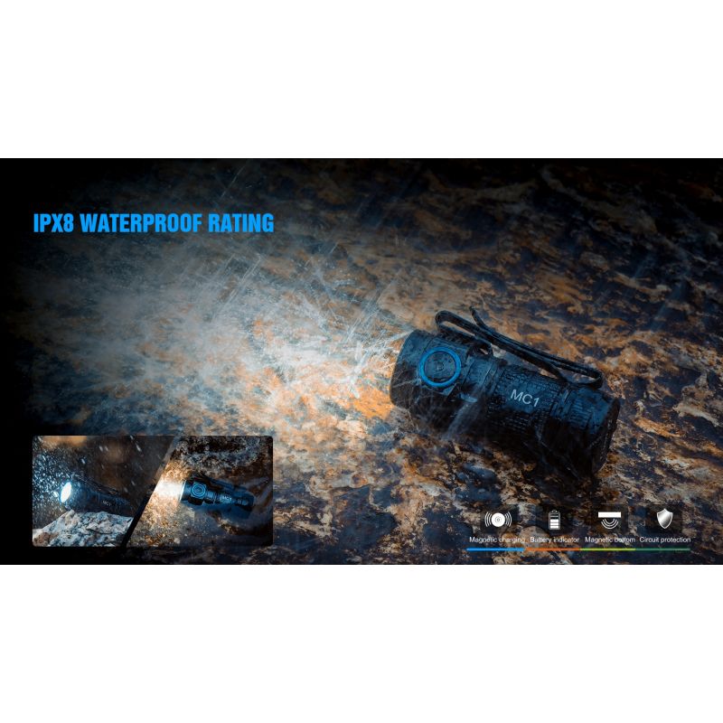 TrustFire MC1 Baton XP-L HI torcia LED 1000 lumen ultraleggera mini EDC con ricarica magnetica ideale per uso quotidiano e outdoor shopping ads portatile e compatta