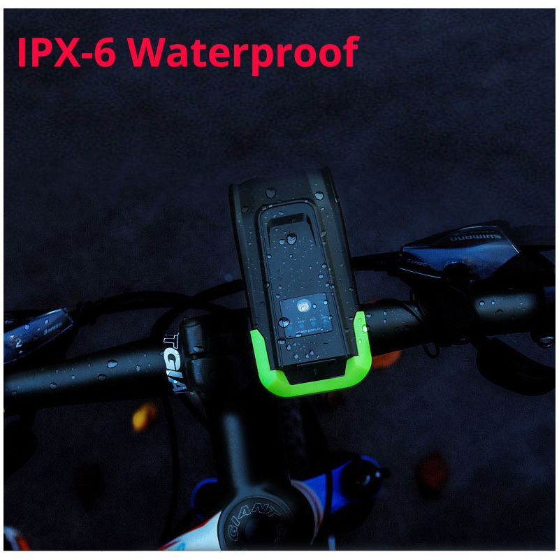Lampade per biciclette 2X T6 2400 lumen USB ricaricabile alta luminosità e visibilità sei modalità ciclismo all'aperto sicurezza ciclistica accessori per bici resistenti e leggeri