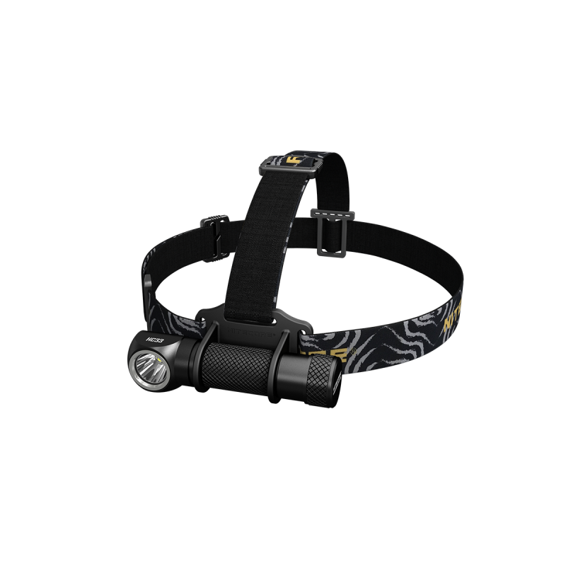 Nitecore HC33 XHP35 torcia LED 1800 lumen per illuminazione esterna e mani libere design compatibile con casco e tappo magnetico perfetta per campeggio ed esplorazioni