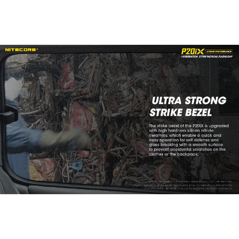 Nitecore P20iX Torcia Tattica 4000 Lumen con 4 x XP-L2 V6 LED USB-C Leggera per Emergenti e Outdoor Tecnologia Ottica di Precisione Modalità Stroboscopica