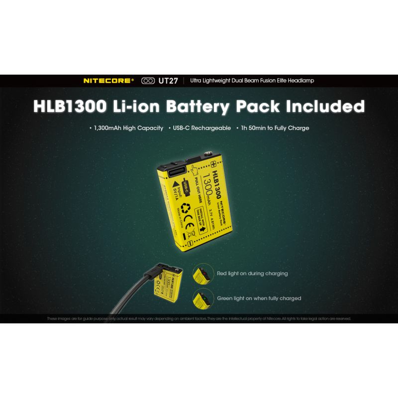 Nitecore UT27 Faro LED 520 Lumen Doppia Illuminazione per Avventurieri Alta Performance Outdoor e Escursionismo Autonomia Prolungata e Sicurezza in Ambienti Esterni Alta Visibilità