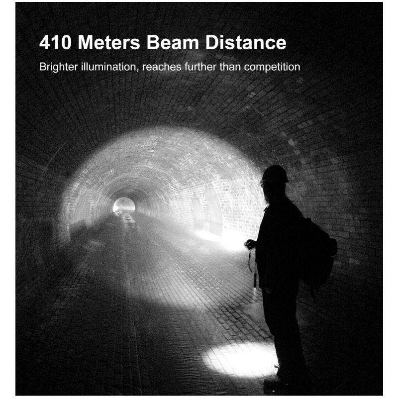 Scopri Klarus XT11GT PRO V2.0 torcia impermeabile da 3300 lumen ricaricabile USB-C ideale per outdoor ed emergenze design resistente con Luminus SST-70 illuminazione affidabile