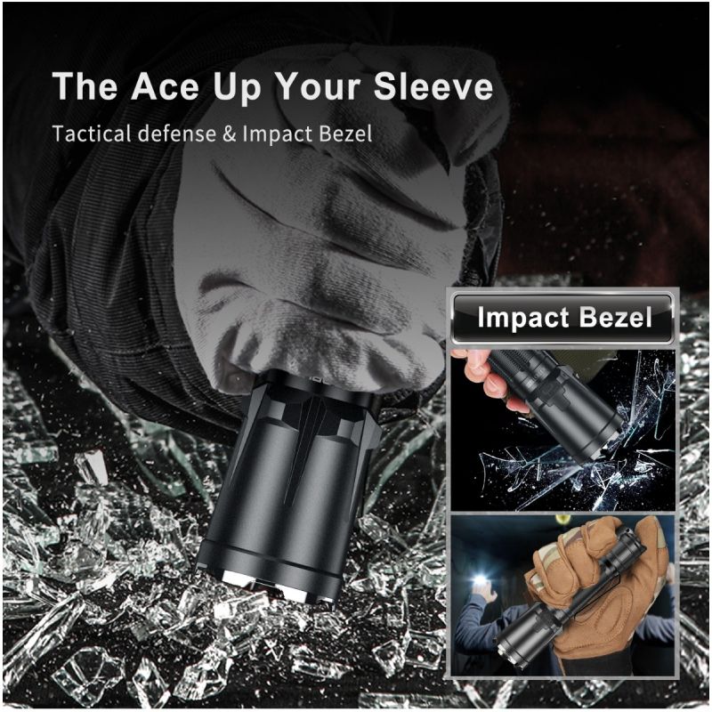 Scopri Klarus XT11GT PRO V2.0 torcia impermeabile da 3300 lumen ricaricabile USB-C ideale per outdoor ed emergenze design resistente con Luminus SST-70 illuminazione affidabile