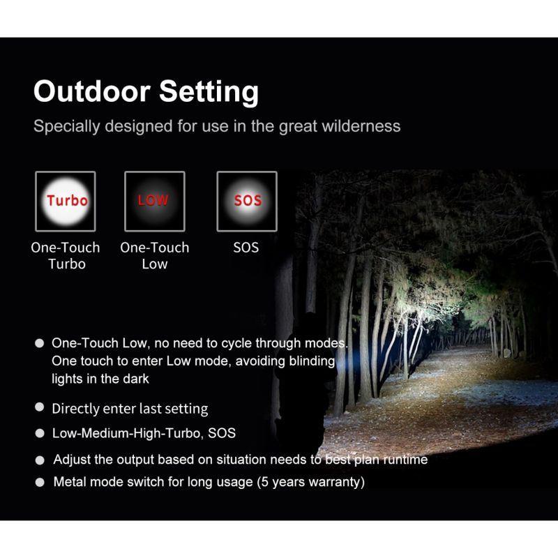 Scopri Klarus XT11GT PRO V2.0 torcia impermeabile da 3300 lumen ricaricabile USB-C ideale per outdoor ed emergenze design resistente con Luminus SST-70 illuminazione affidabile