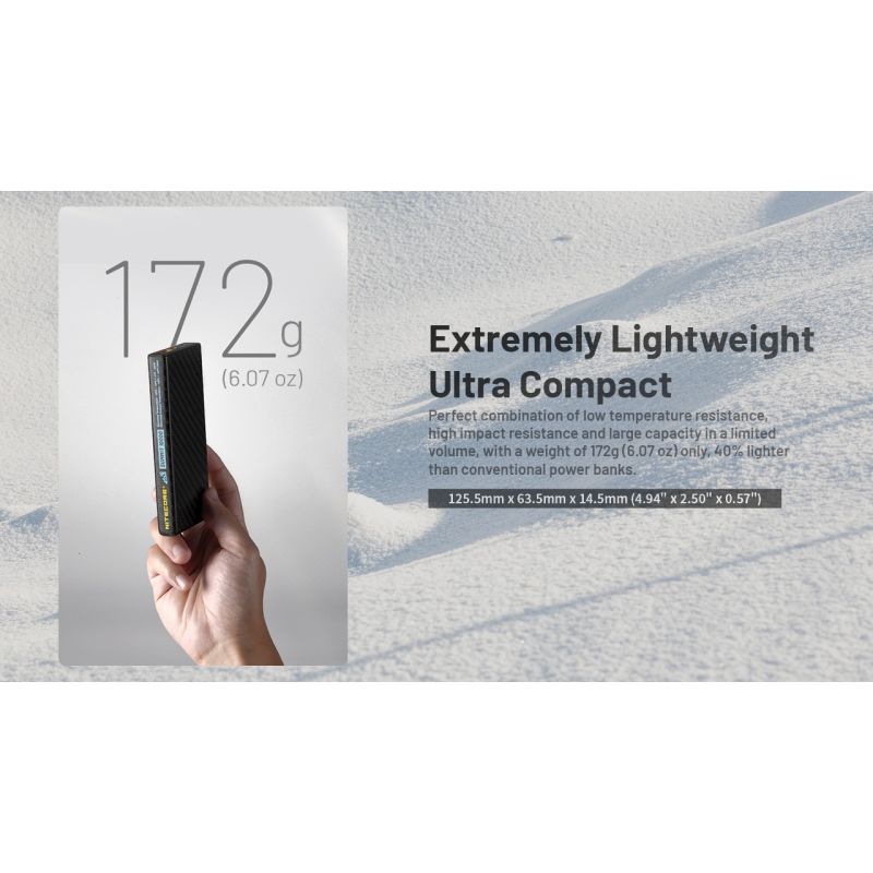 Nitecore Summit 10000 Power Bank | Freddo Estremo, Carica Rapida | Outdoor, Campeggio, Viaggi!