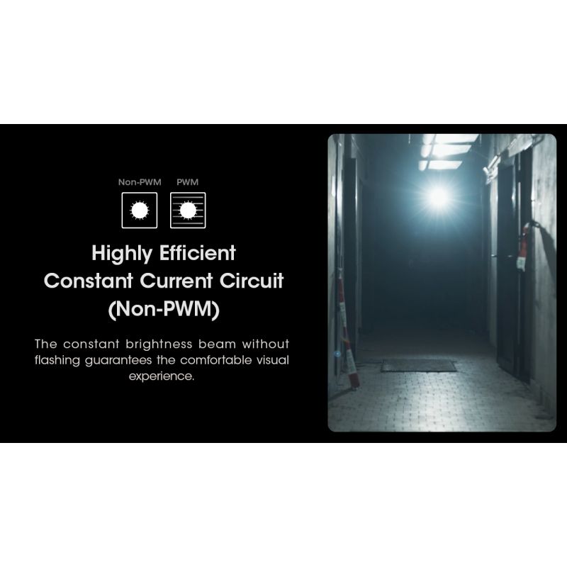 Torcia ricaricabile USB-C Nitecore MH12 Pro 3300 Lumen alta luminosità per avventure all'aperto distanza del raggio 505m escursioni notturne e preparazione per emergenze