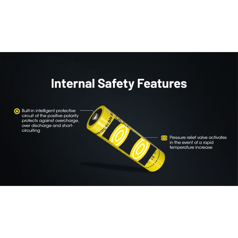 Batteria Ricaricabile NITECORE NL2160HP 6000mAh 36V Alta Capacità Li-ione USB-C Sicurezza Integrata Design Compatto Leggero Perfetta per Elettronica Campeggio Fotografia