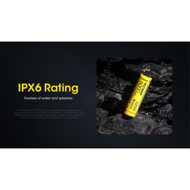 Batteria Ricaricabile NITECORE NL2160HP 6000mAh 36V Alta Capacità Li-ione USB-C Sicurezza Integrata Design Compatto Leggero Perfetta per Elettronica Campeggio Fotografia