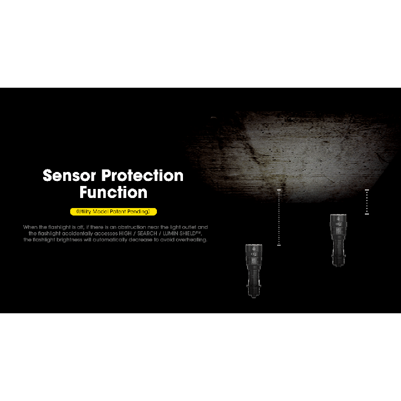 Torcia Nitecore TM9K PRO 9900 lumen ricarica USB-C torcia per ricerca e salvataggio con raggio 510 metri torcia leggera e durevole ideale per avventura e forze dell'ordine