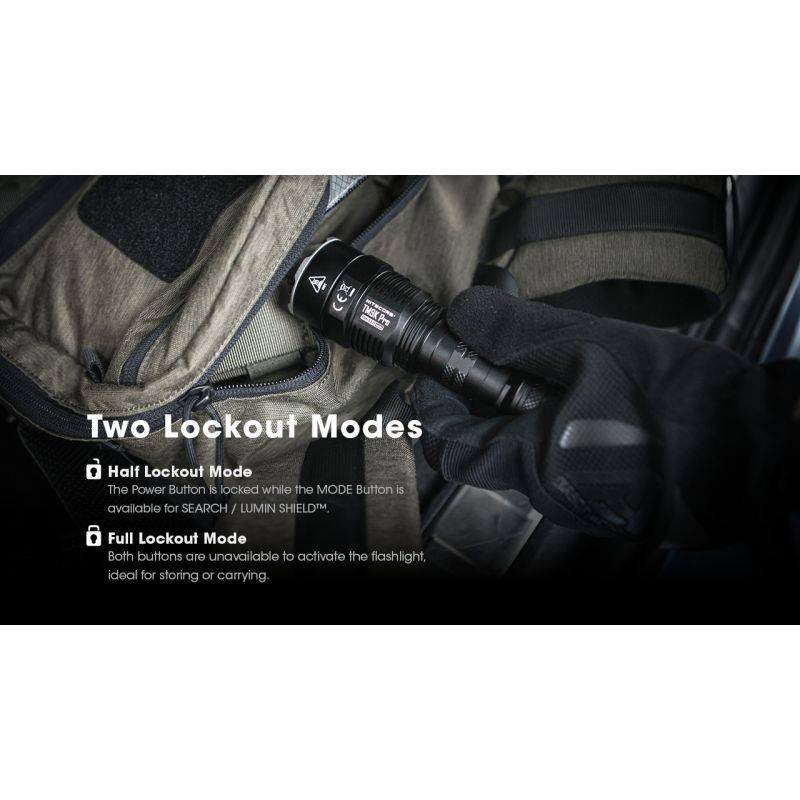 Torcia Nitecore TM9K PRO 9900 lumen ricarica USB-C torcia per ricerca e salvataggio con raggio 510 metri torcia leggera e durevole ideale per avventura e forze dell'ordine