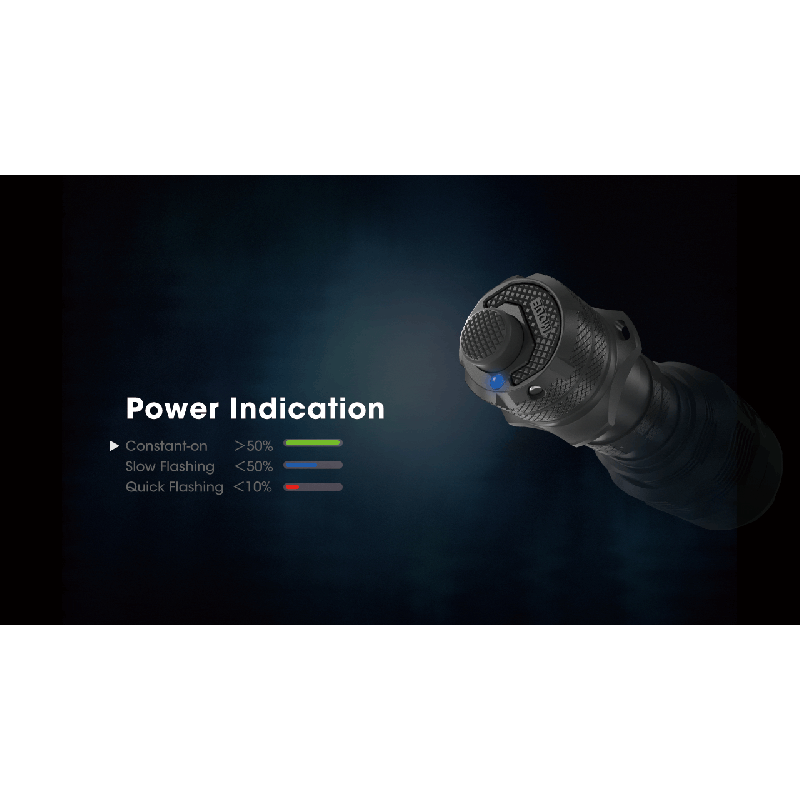 Torcia Nitecore TM9K PRO 9900 lumen ricarica USB-C torcia per ricerca e salvataggio con raggio 510 metri torcia leggera e durevole ideale per avventura e forze dell'ordine