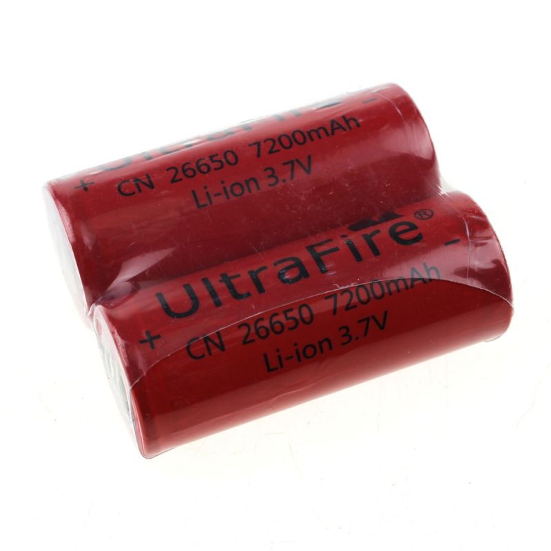 Batteria UltraFire CN 26650 3.7V 7200mAh Li-ion Batteria Ricaricabile ad Alta Capacità per Torce e Dispositivi Elettronici Affidabile e Efficiente Acquisti Online Sotto 20