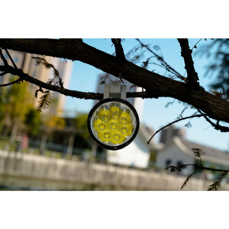 Manker MK38 Torcia LED 8x XHP70.2 41500 Lumen Illuminazione Multiuso Proiettore Portatile Alta Luminosità Lunga Distanza di Proiezione Torcia Da Campeggio e Emergenza