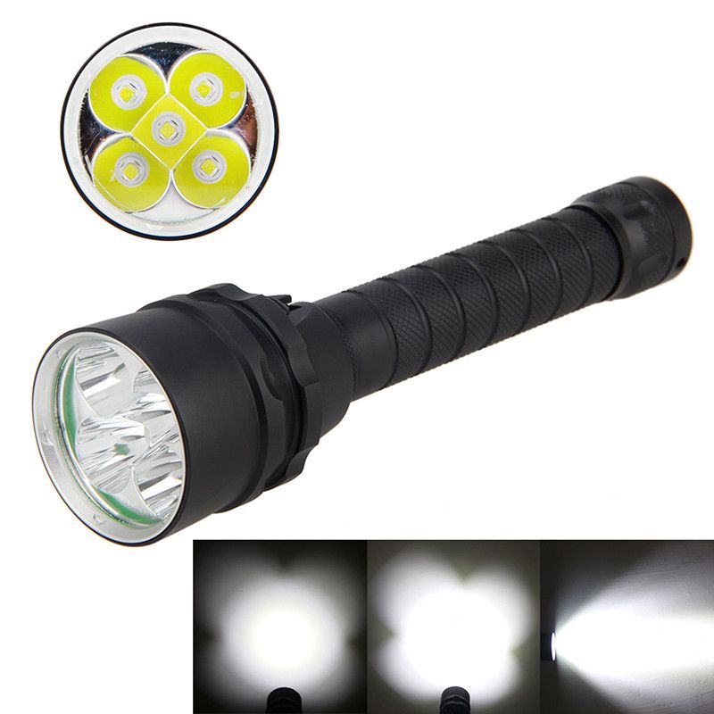 Nuovo 100m Impermeabile UltraFire Torcia 8000LM L2 LED per immersioni escursionismo campeggio lega di alluminio dimming regolabile duratura prezzo 20-49.99 UPC 700646178872 Reso permesso