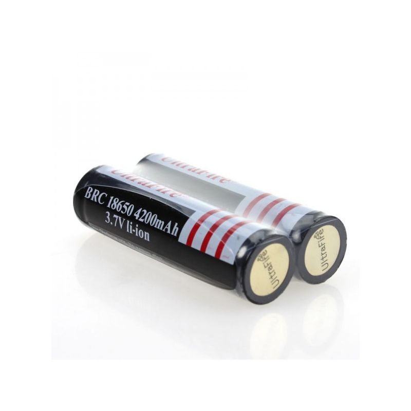 Batteria UltraFire BRC 4200mAh 3.7V 18650 Li-ion alta prestazione per torcia dispositivi elettronici fonte di alimentazione ecologico lunga durata e caratteristiche di sicurezza