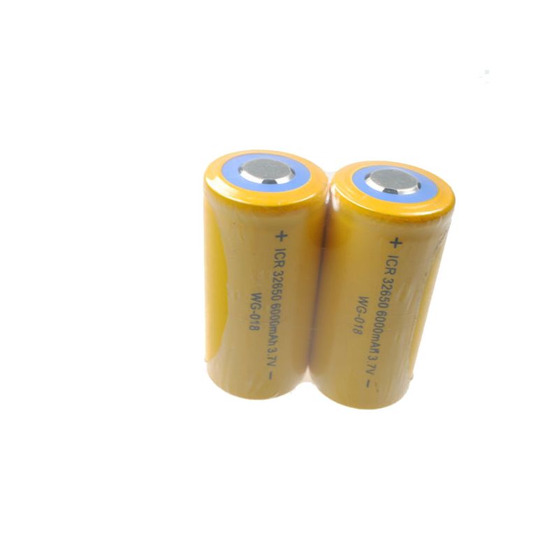 Batteria ICR 32650 6000mAh 3.7V Li-ion ricaricabile alta capacità prestazioni stabili e bassa autoscarica ideale per dispositivi affidabilità e lunga durata dimensioni 65.68 prezzo economico