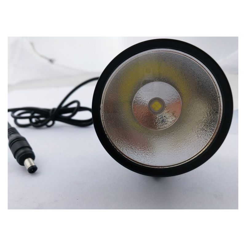 Faro LED Bicicletta XHP70 3500 Lumen Alta Luminosità Include Batteria Caricabatterie Perfetto per Ciclismo Notturno e Escursioni Fascia Regolabile Sicurezza in Bicicletta