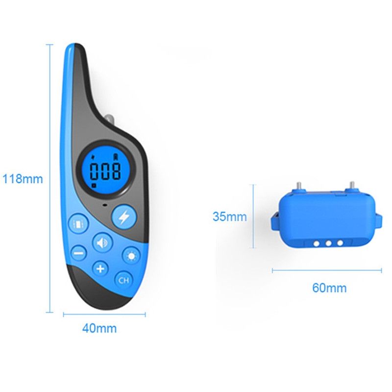 Collare Elettronico per Cani 2021 con Telecomando 500m e Collare Impermeabile Ideale per Addestramento Obbedienza Cani Supporto Multi-Cane Ricarica USB Facile e Veloce