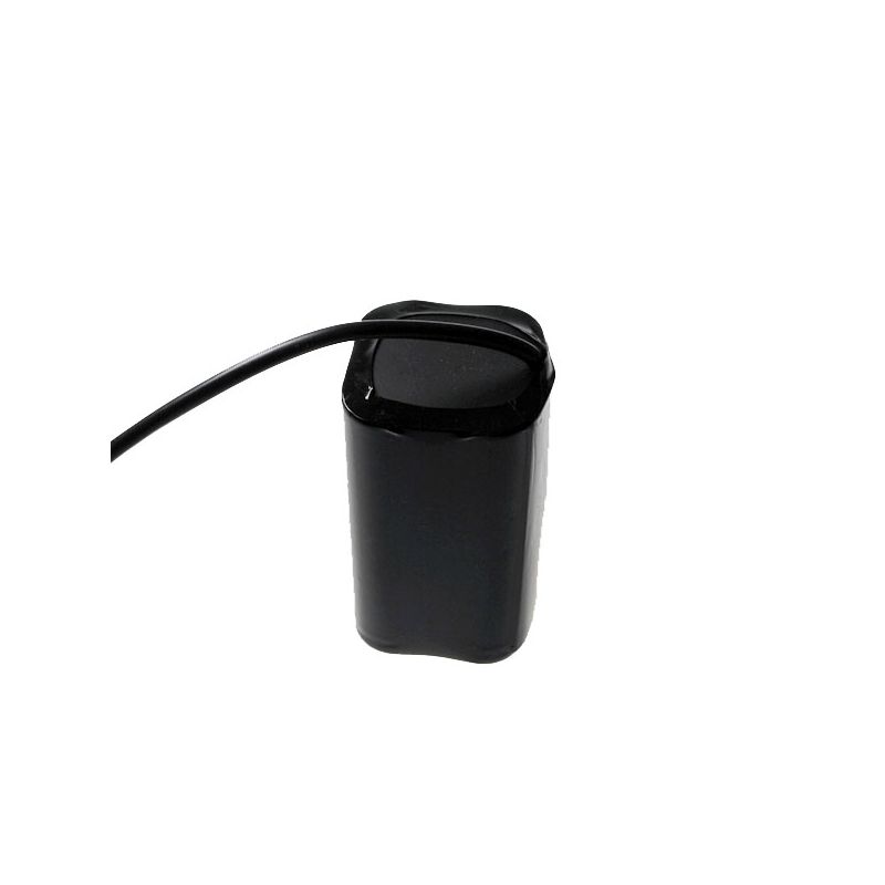 Batteria per bicicletta 5521 Interfaccia DC 8.4 V 4x18650 4800mAh impermeabile e leggera per LED energia efficiente e lunga durata con custodia di stoffa UltraFire appendices to .