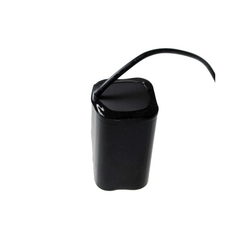 Batteria per bicicletta 5521 Interfaccia DC 8.4 V 4x18650 4800mAh impermeabile e leggera per LED energia efficiente e lunga durata con custodia di stoffa UltraFire appendices to .