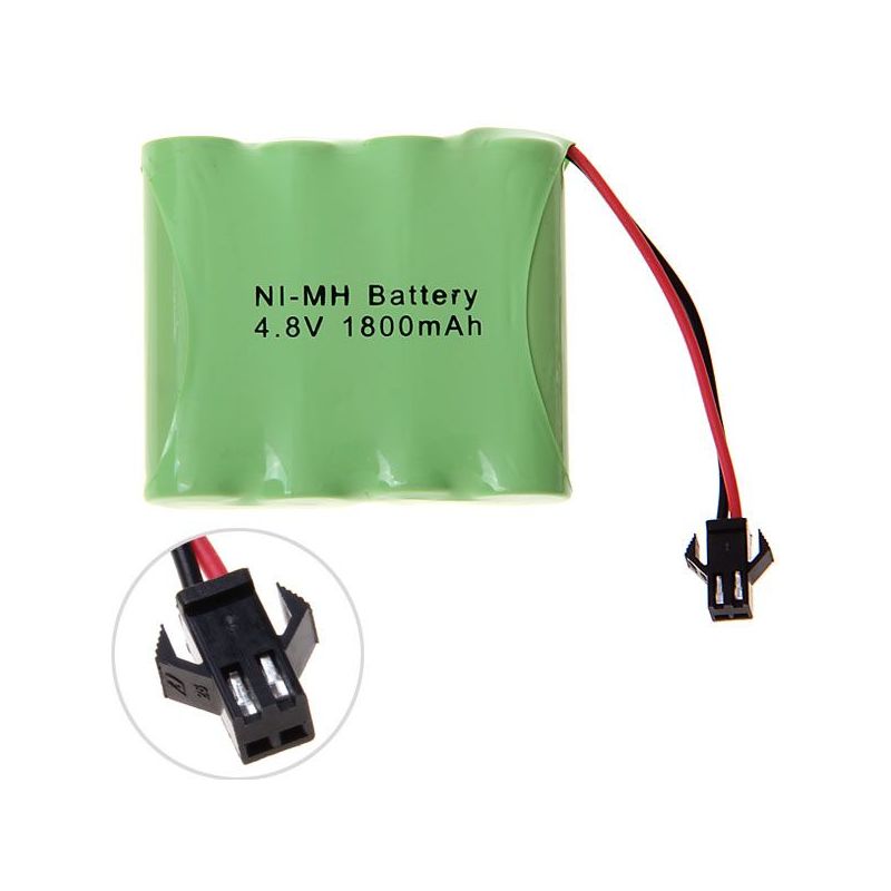 Scopri Batteria Ricaricabile 4.8V AA Ni-MH 1800mAh SM Plug ideale per alimentazione giocattoli prestazioni stabili soluzione energetica sostenibile per stile di vita ecologico
