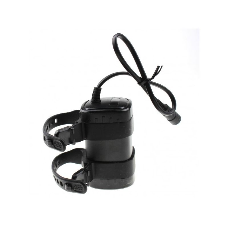 Pacco batteria ricaricabile impermeabile 8.4V 18650 per luci biciclette UltraFire IPX5 sicurezza avanzata compatibilità universale facile installazione ciclisti appassionati pendolari quotidiani