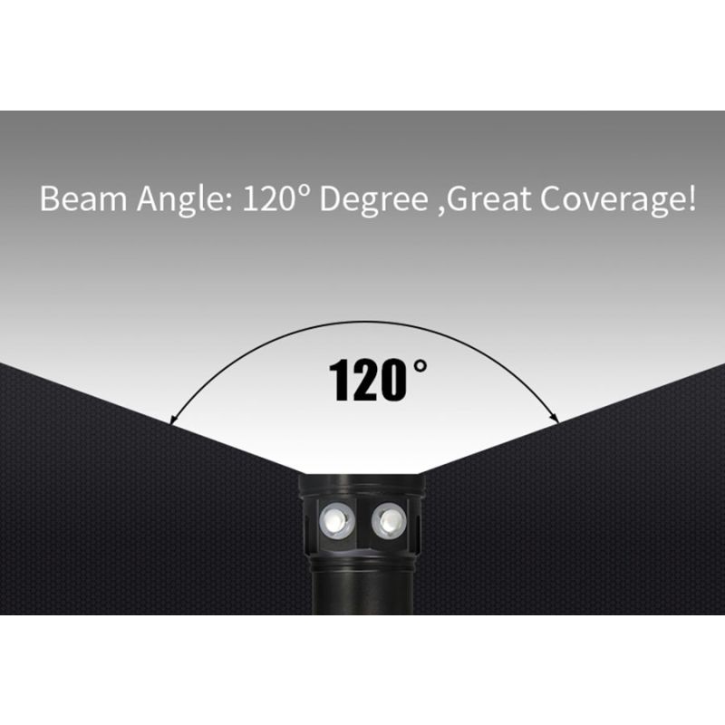 Scopri la UV 395-400NM Torcia da sub ideale per esplorazione subacquea 18000 lumen alta luminosità in lega di alluminio per immersioni notturne e vita marina modalità speciali