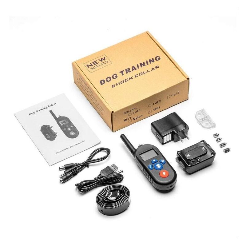 Miglior collare di addestramento 2025 collare elettrico per cani con controllo remoto 800m 3 modalità impermeabile IP67 batterie ricaricabili per addestramento cani piccoli e medi