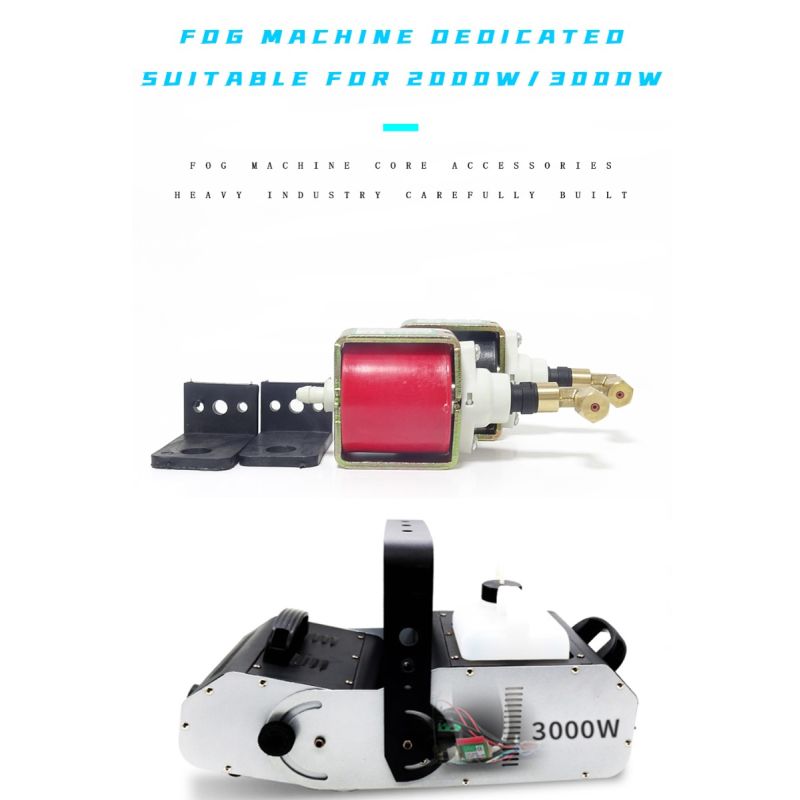 Pompa dell'Olio Pompa di Potenza 55DCB per Macchine Fumo e Nebbia con Controllo Olio Precisione Prestazioni Ultra-Silenziose Compatibile con 110V e 220V per Effetti Teatrali e Ambientali