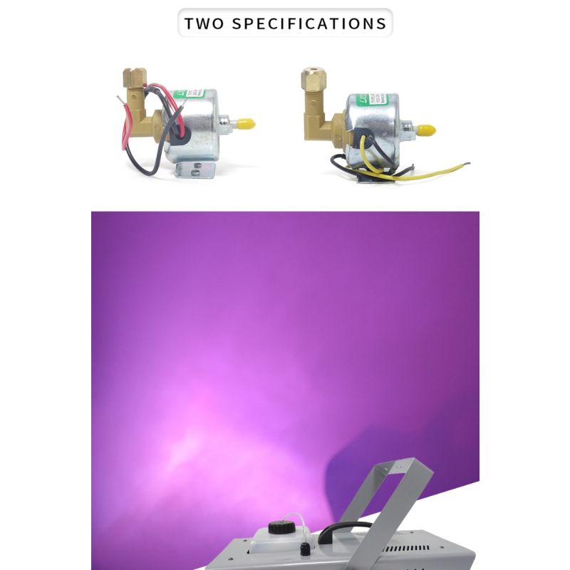 Pompa dell'Olio Pompa di Potenza 55DCB per Macchine Fumo e Nebbia con Controllo Olio Precisione Prestazioni Ultra-Silenziose Compatibile con 110V e 220V per Effetti Teatrali e Ambientali