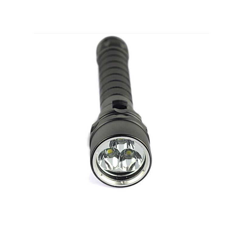 Torcia subacquea UltraFire 6000 lumen impermeabile 100m LED T6 in lega di alluminio illuminazione durevole per esplorazioni subacquee torcia robusta per attività notturne ed immersioni