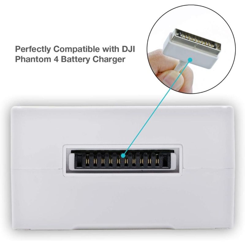 Scopri la Batteria DJI Phantom 4 15.2V 5870mAh LiPo alta capacità per volo affidabile accessori serie Phantom 4 e potenza ottimizzata ideali per fotografia aerea e droni FPV