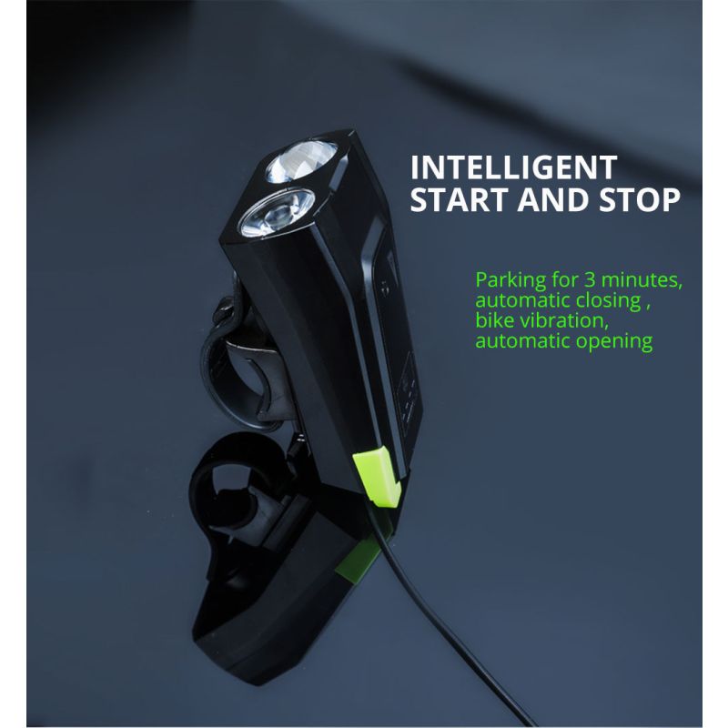 Lampade per biciclette 2X T6 2400 lumen USB ricaricabile alta luminosità e visibilità sei modalità ciclismo all'aperto sicurezza ciclistica accessori per bici resistenti e leggeri