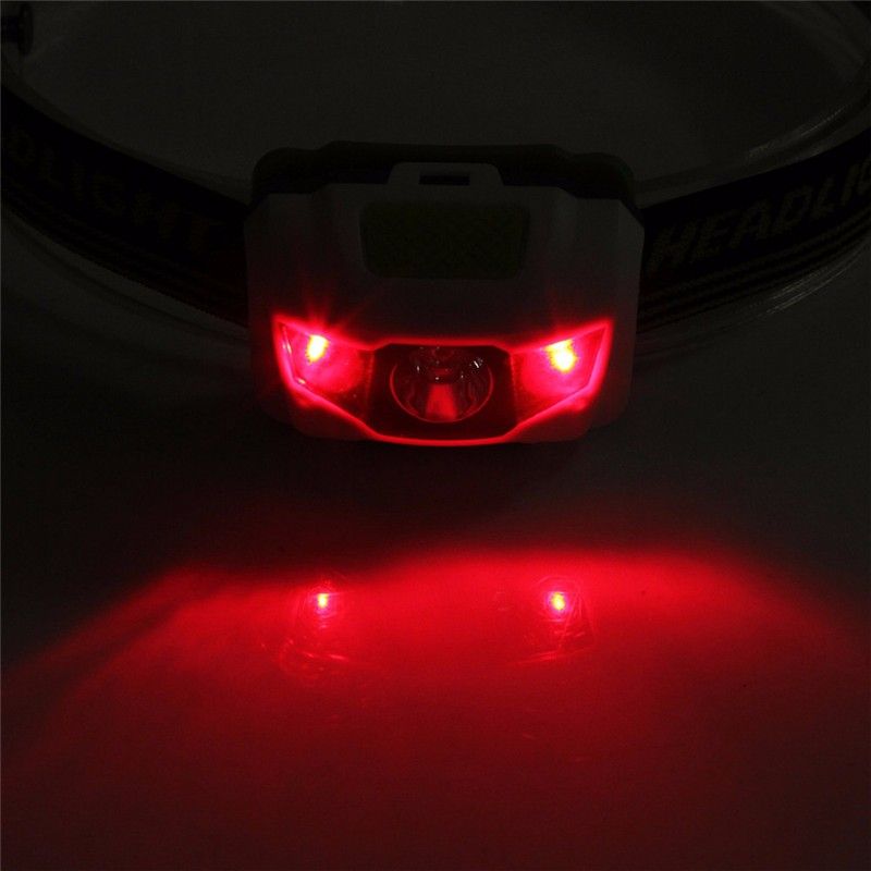 Nuovo faro LED 4 modalità HEARLAMP per avventure all'aperto progetti fai-da-te design ergonomico con cinghie gialle regolabili ideale per situazioni di emergenza e illuminazione a mani libere