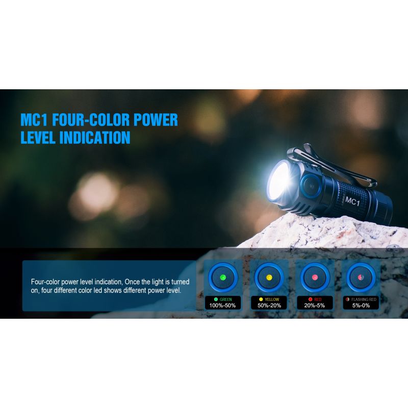 TrustFire MC1 Baton XP-L HI torcia LED 1000 lumen ultraleggera mini EDC con ricarica magnetica ideale per uso quotidiano e outdoor shopping ads portatile e compatta