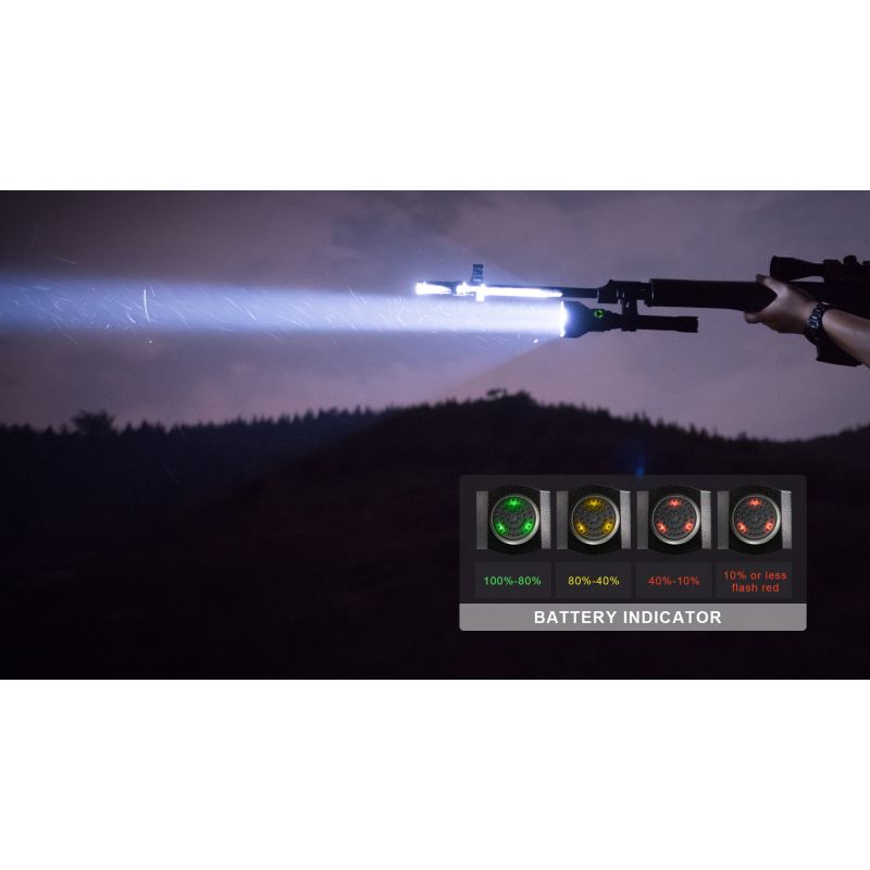 TrustFire T70 Kit XHP35 HI 2300 lumen torcia LED ricaricabile lunga distanza ideale per escursionismo e caccia alta potenza torcia portatile per sicurezza all'aperto nuova torcia