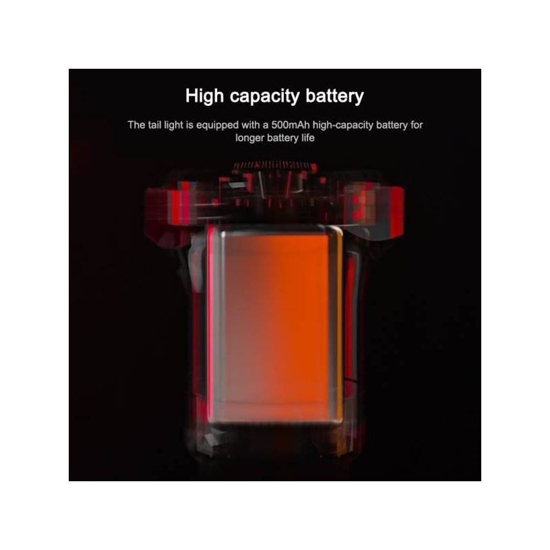 MEROCA MX2 Smart Sensor Fanale Posteriore per Mountain Bike e Bici da Strada con USB LED COB Rilevamento Freni Design Durevole per Sicurezza e Visibilità Ciclismo Urbano e Notturno