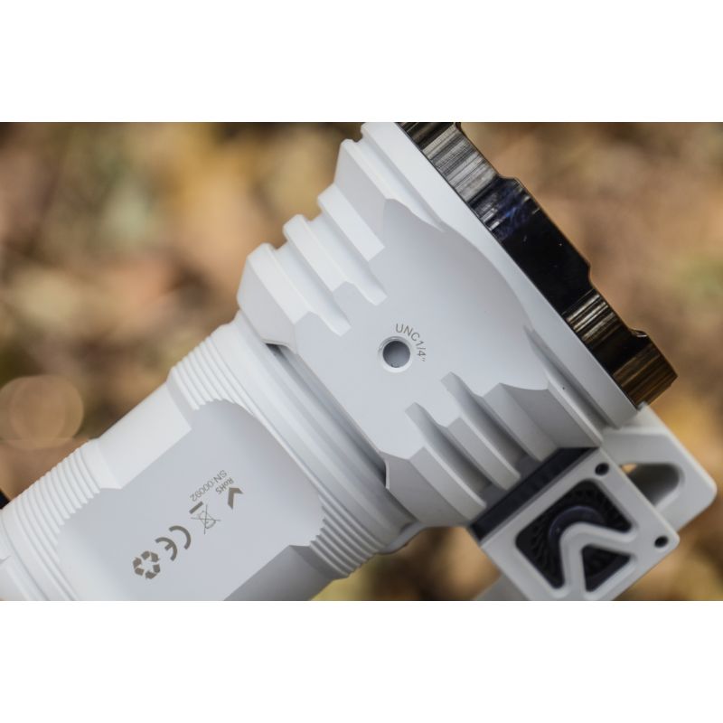 Manker MK38 Torcia LED 8x XHP70.2 41500 Lumen Illuminazione Multiuso Proiettore Portatile Alta Luminosità Lunga Distanza di Proiezione Torcia Da Campeggio e Emergenza