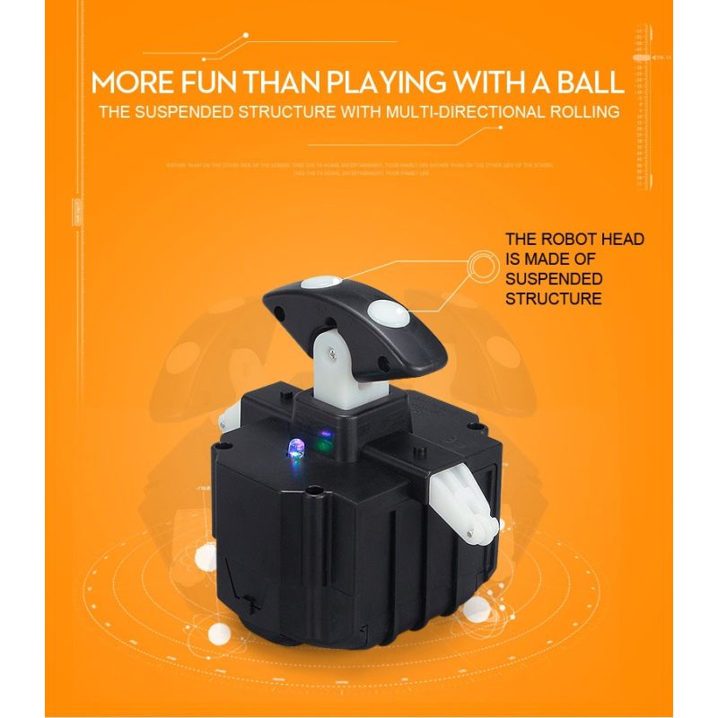 Scopri il giocattolo Star Wars BB-8 telecomandato robot interattivo con tecnologia 2.4G rotazione 360° sospensione magnetica regalo per bambini e collezionisti divertimento assicurato