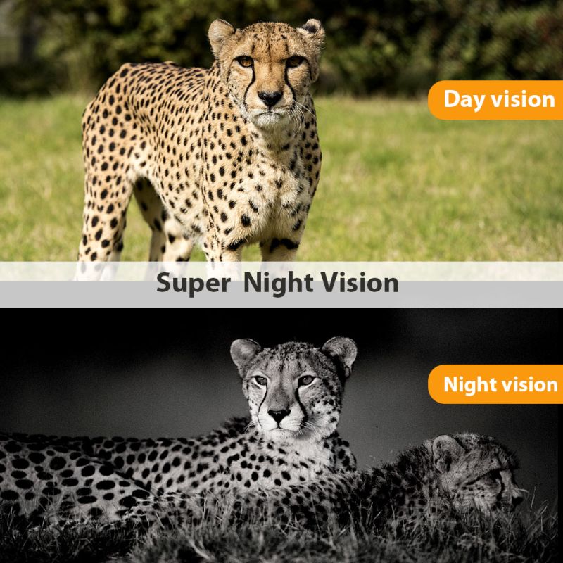 Telecamera da Caccia Mobile HC801M 20MP 1080P Visione Notturna Trail Wildlife Camera 2G MMS SMS Perfecta per Osservazione della Natura Infrarosso Game Camera 42 LED