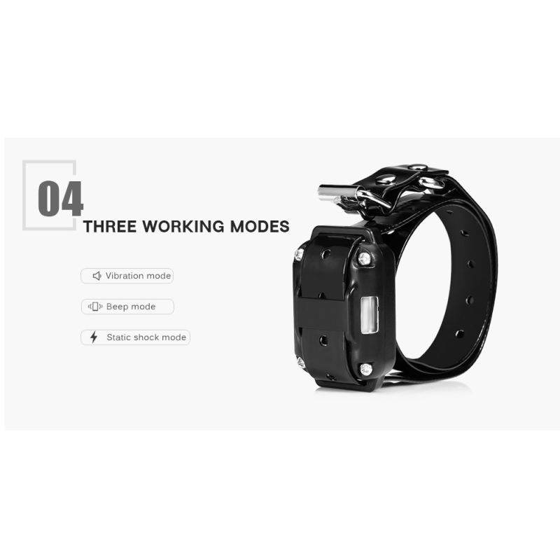 Collare Addestramento Cani Elettrico 800m Impermeabile con Display LCD e Livelli Vibrazione Regolabili per Addestramento Obbedienza all'Aperto di Cani di Tutte le Taglie