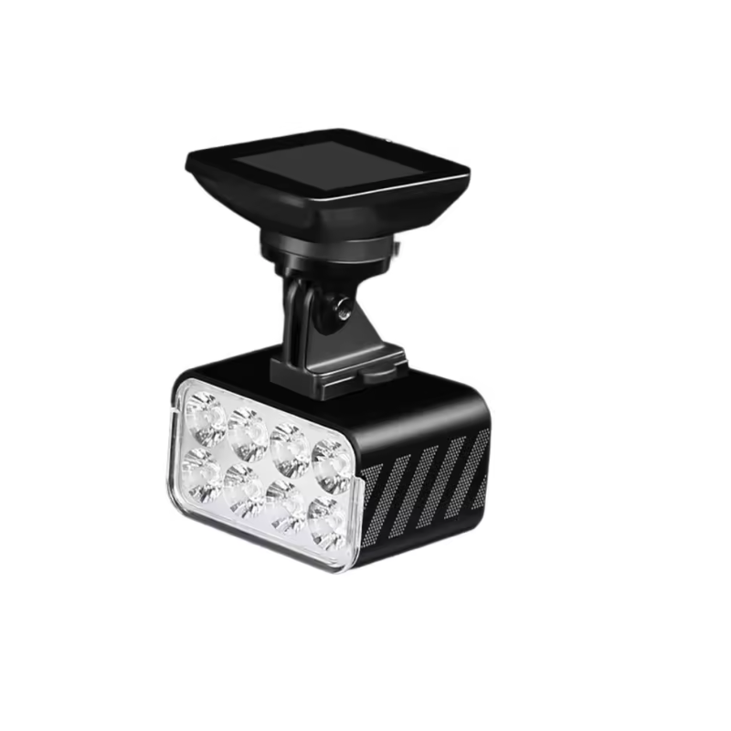 Faro Bici Anteriore 1800 Lumen, Telecomando Wireless, Regolazione Fascio Sollevabile per Sicurezza MTB.