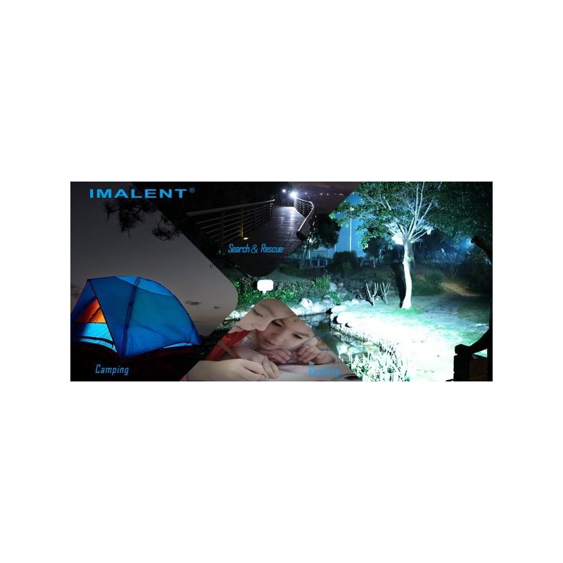 IMALENT MS03 torcia ultra-luminosa 13000 lumen tecnologia LED avanzata torcia EDC design compatto fascio 324 metri batteria 21700 torcia ad alte prestazioni per avventure all'aperto